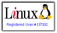 Registered Linux User #137532